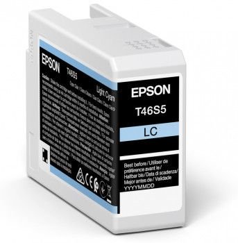Epson T46S5 - lys cyan - original - blekkpatron