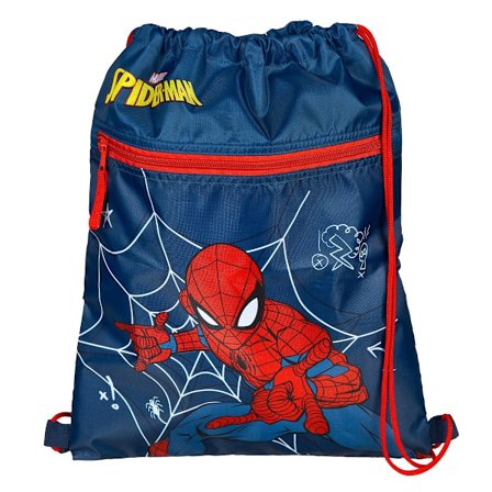 Gymnastikpåse 37x31cm - Spindelmannen Spiderman
