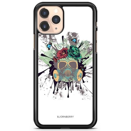 Bjornberry Hårdskal iPhone 11 Pro - Gas Mask Blommor