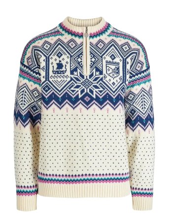 Vm Trondheim Masc. Sweater Cream Dale Of Norway
