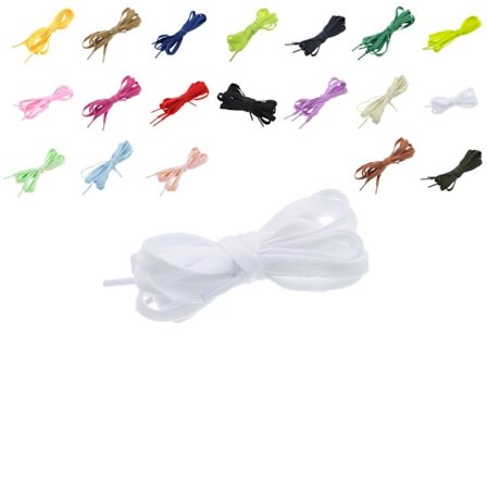 Kengännauhat - Litteät [140 cm] - Useita värivaihtoehtoja