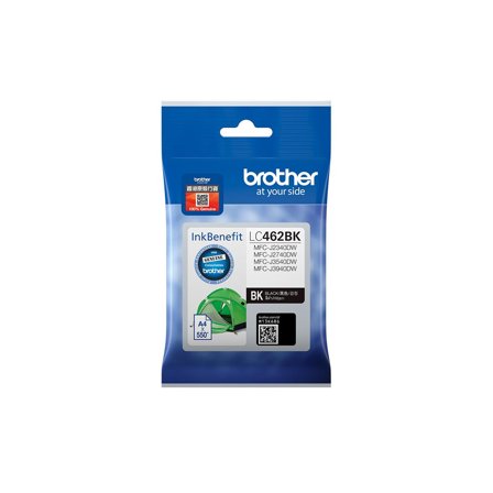 Brother LC462BK - svart - original - blekkpatron
