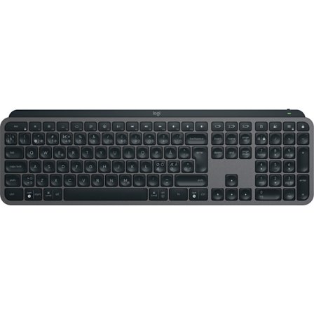 Logitech MX Keys S tangentbord Trådlös RF + Bluetooth QWERTY Dansk, Finsk, Norsk, Svensk grafit