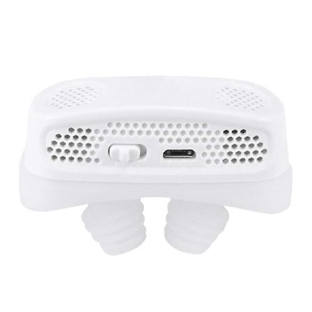 Bærbar Næseudvider mod Snorken, Udvidbar Næseenhed med Indbygget Mikroventilator, Turbo Ventilator Teknologi Luftrensningsfilter, Medicinsk Kvalitet