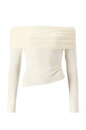 Off-Shoulder Top Offwhite XL