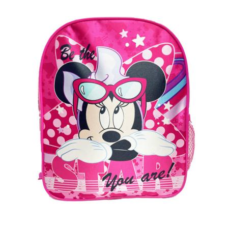 Minnie Mouse Girls Disney Star Ryggsäck One Size Rosa