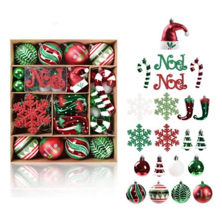 70 st julbollsset set bollhängen 2 2 2