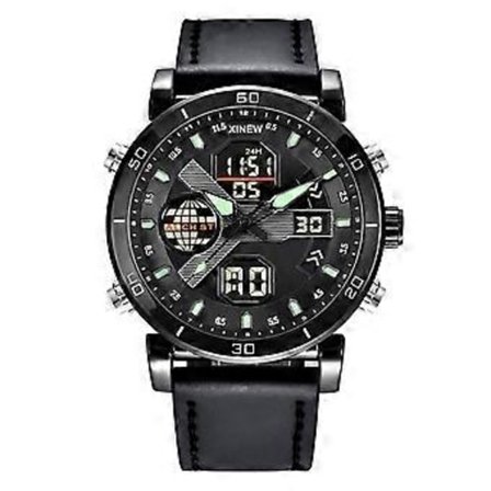 Mænds LED Ur - Digital Display, Afslappet Elegance, Sportslig Sofistikering Et Stilfuldt Ur til Mænd GY