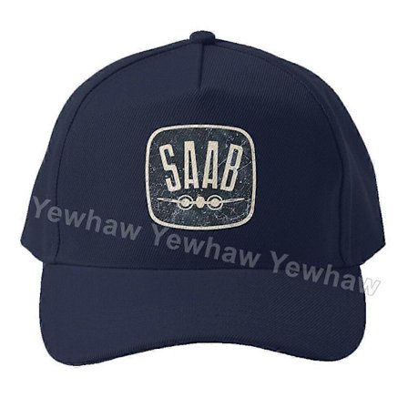 Saab Vintage Retro Logo Baseball Cap