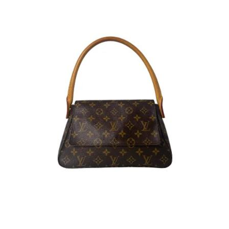 Louis Vuitton Vintage, Pre-owned Canvas louis-vuitton-bags Bruin, Dames, Maat:ONE Size,suede