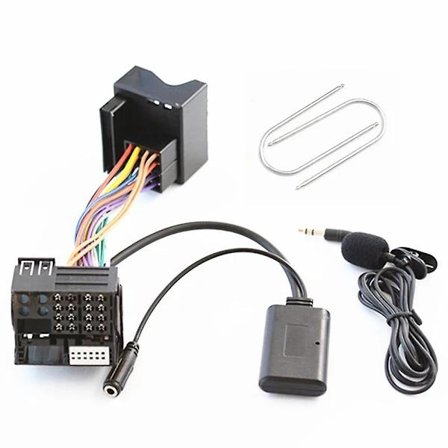 Bluetooth-moduuli Peugeot 207 307 407 308 ja Citroen C2 C3 RD4 12-nastainen langaton radio stereo AUX-IN -äänisovitin