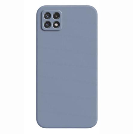 Liquid Silikon Skal Samsung Galaxy A22 5g - Gråblå