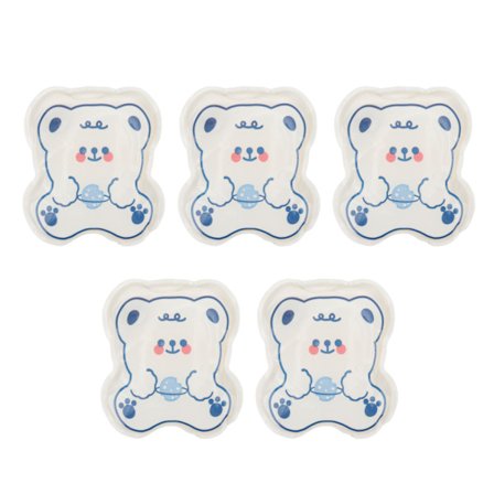 5 kpl Mini-itselämmityskäsienlämmitin Kannettava uudelleenkäytettävä talvi Geeli käsienlämmitin ulkokäyttöön Karhu