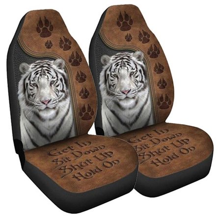 Universal bil til sædebetræk Animal Lion Printing til sædehynde Must-have til