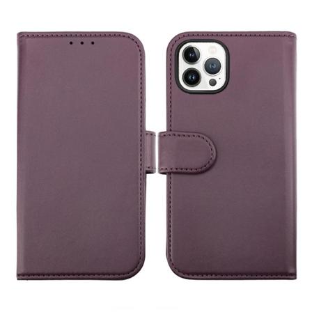 iPhone 14 Pro Max Plånboksfodral Magnet Rvelon - Lila Purple