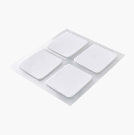 Biltema - Dobbeltsidige Limputer, Ekstra Sterke for Veggmontering - Perfekt for Baderomsinnredning, Bilder, Navneskilt, Lamper - 8 stk.