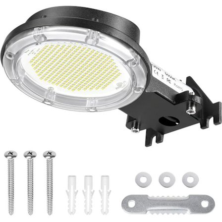 Belysning 120W LED Låvelamper Skumring til Daggry Utendørs Hagebelysning 15