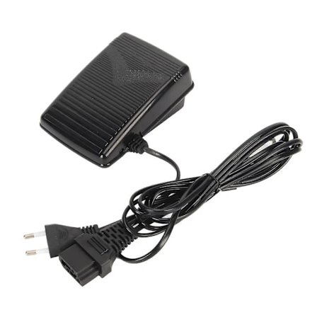 Symaskinefodpedal, skridsikker symaskinepedal med 2 meter kabel til husholdningsbrug, EU-stik 220V 2025th