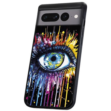 Google Pixel 7 Pro - Skal/Mobilskal Rinnande Öga