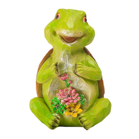 Solcelled Dyrestatue LED Lampe Dekor for Uteplass