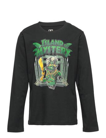 T-Shirt Ls T-shirts Long-sleeved T-shirts Svart Lego Wear