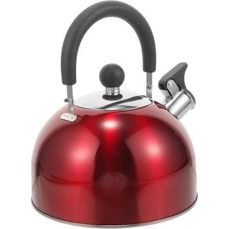 Visselpanna i rostfritt stål Kök Tepanna Spishäll Vattenkokare Visslande tekanna Vatten Kokande gryta Camping tekannor Uppvärmd vattenkokare klingande