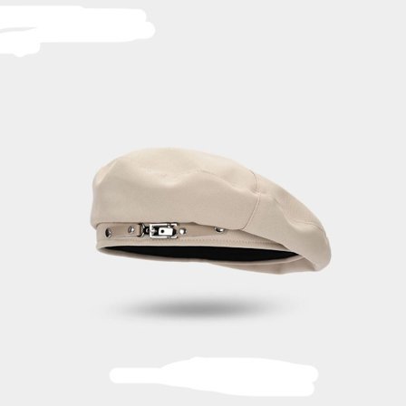 Cap Höst Baskermössa BEIGE - on stock