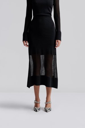 Malina - Vide skirt - M - Black