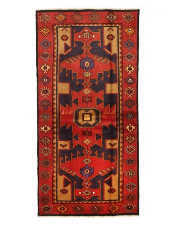 100X197 Alfombra Oriental Hamadan (Lana, Persia)