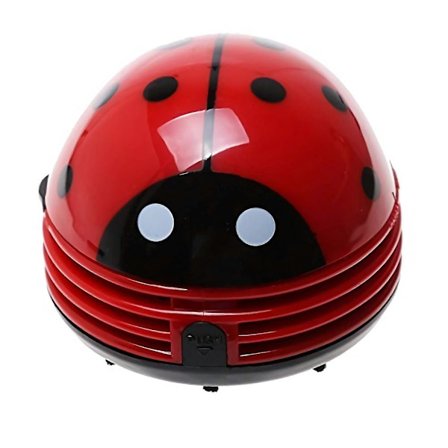 Mini Elektrisk Bordstøvsuger, Mini Mariehøne Formet Støvsuger Håndholdt Støvsuger Skrivebord