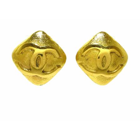 Chanel Vintage - Vintage Smycken - Gul - Dam - Storlek: One Size, Dam, Storlek: ONE SIZE