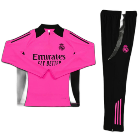 Real Madrid rosa träningshoodie Adidas