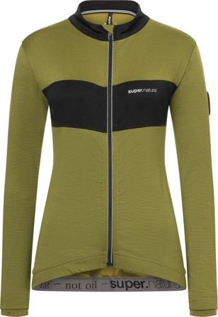 Super.natural Women's Grava Long Sleeve Jersey Women long-sleeved training tops Green M
