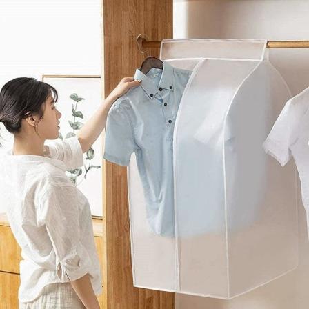 Vaatteiden cover Suojapäällinen vaatteille Cover vaatteille Pölytiivis Vedenpitävä Pitkäaikainen säilytys paitatakille Puku Takit Suojaus(60