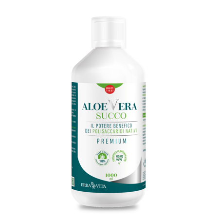Erba Vita Aloe Vera Succo Premium 1L