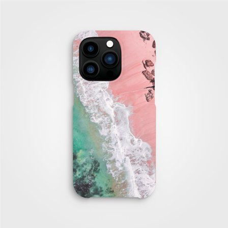Eco-Friendly PLNTPRTCT Phone Case Teal Blush, Made with Plants, iPhone 14 Pro