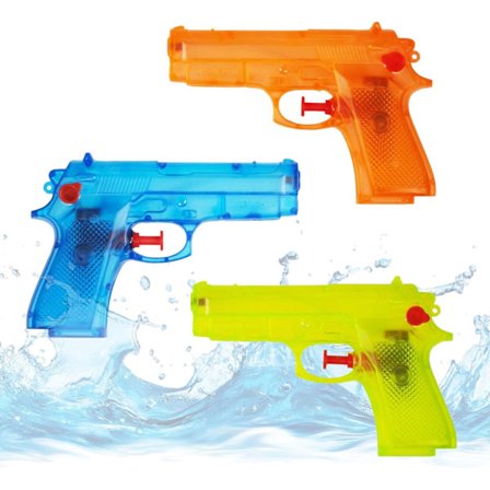 15 cm monivärinen vesipyssysetti - erittäin pitkä kantama - pieni mini-ruiskupistooli - vesipyssy lapsille