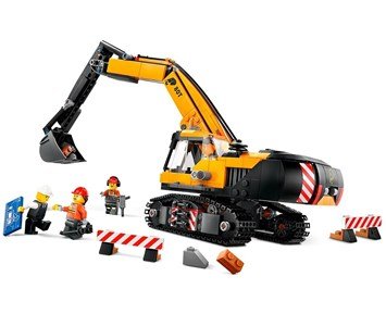 LEGO City Gul grävmaskin 60420