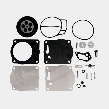 SBT Reparationskit för förgasare passar Sea Doo vattenskoter, komplett sats i gummi och metall för optimal prestanda