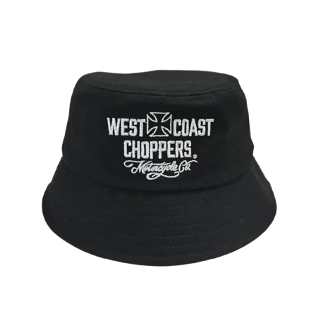 Pălărie Găleată West Coast Choppers Motorcycle Co. negru