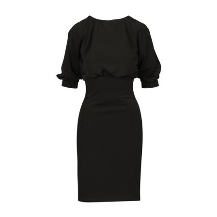 Pinko Midi Kjole Sort, Dame