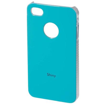 Hama Iphone 4 Skal Shiny Turkos Hårdplast