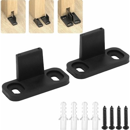 2 kpl liukuoven, lato-oven lattiakisko, säädettävä pohja