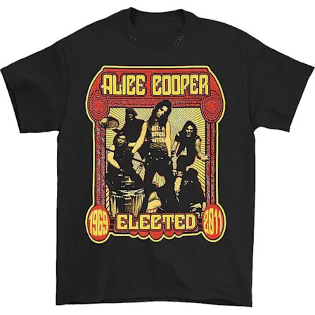 Alice Cooper Elected Band T-shirt