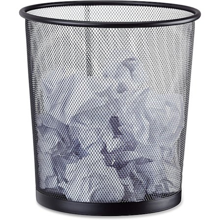 Metallnett søppelbøtte Papirkurv kontor soverom trådnett