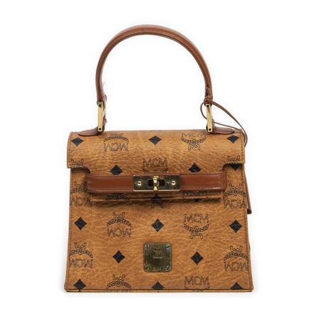 MCM Pre-owned, Pre-owned Handbags Bruin, Dames, Maat:ONE Size