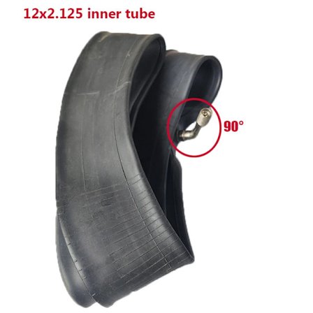12x2.125 (64-203) Dekk 12" Sykkel Sykkel Scooter Rør Dekk Innerrør 12*2.125 E-Bike Elektrisk Scooter Hjul Dekk inner tube