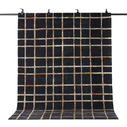 Åhléns Home Handtuftad matta i ullmix BILLIE 200x300 cm Mattor Grå