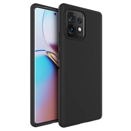 Motorola Edge 40 - Matt TPU Mjuk Skal - Svart Black
