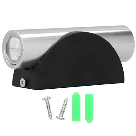 2W Dobbelthodet LED Vegglampe for Innendørsbruk Grønt Lys for Hjem Bar Veranda Dekor AC85-265V